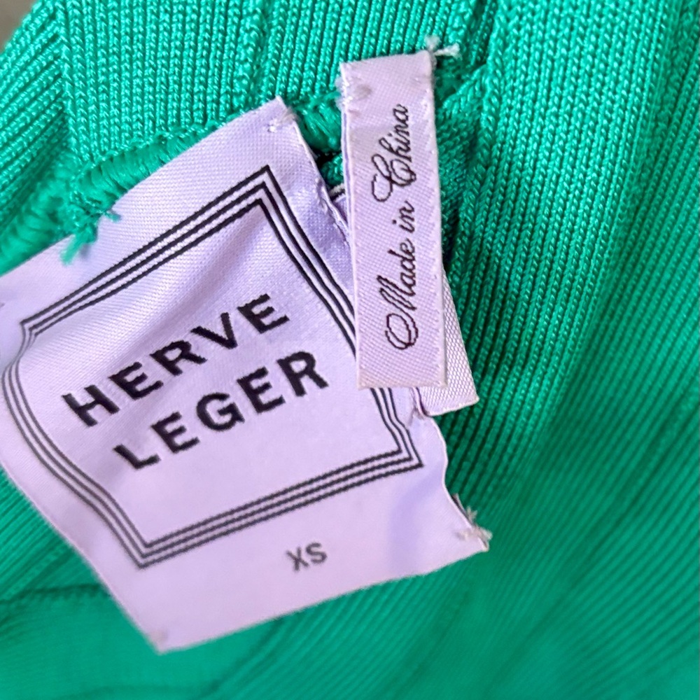 💯Authentic Hervé Leger Elisha Bandage dress XS - Picture 7 of 13